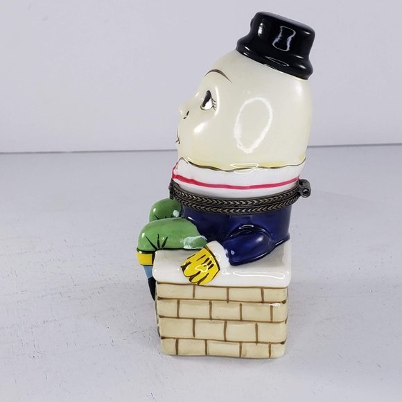 Vintage Humpty Dumpty Trinket Box Nursery Rhyme - Picture 2 of 6